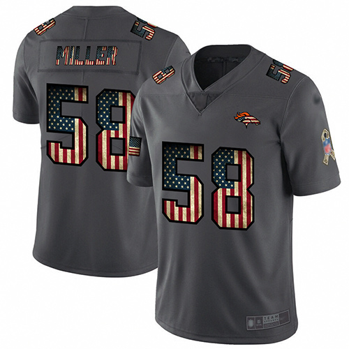 wholesale nfl jerseys in america Men’s Denver Broncos #58 ...